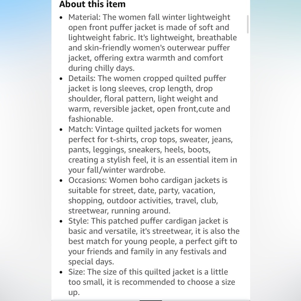 Reversible Patterned Women's Jacket - image 7